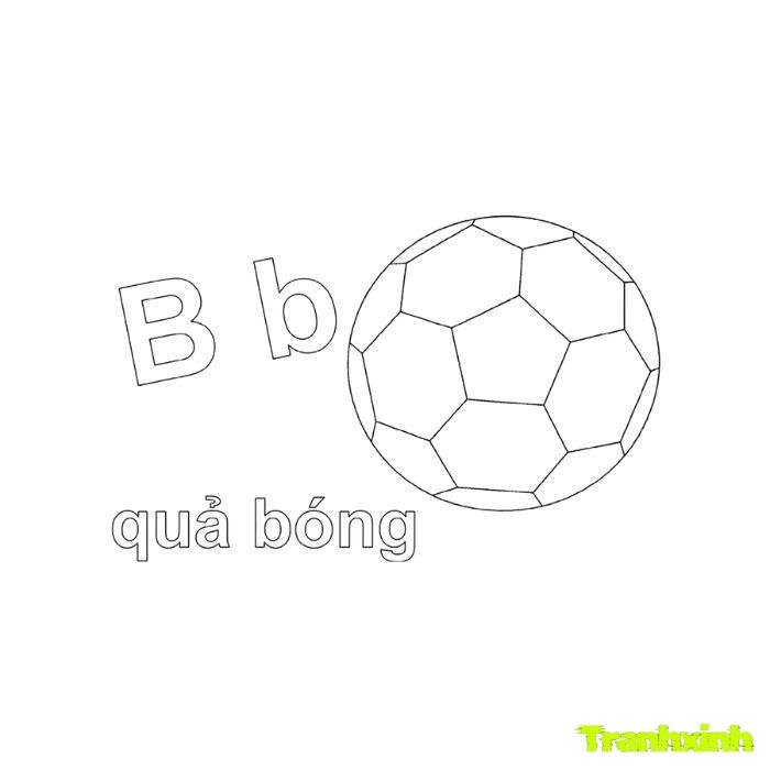 tranh tô màu 29 chữ cái tiếng việt 15