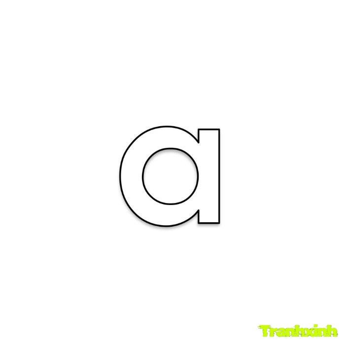 tranh tô màu 29 chữ cái tiếng việt 34