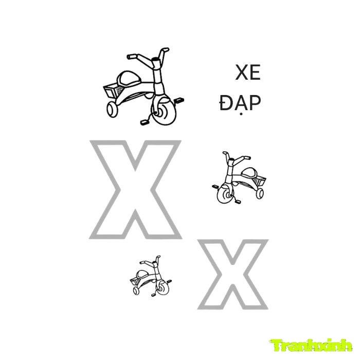 tranh tô màu 29 chữ cái tiếng việt 5