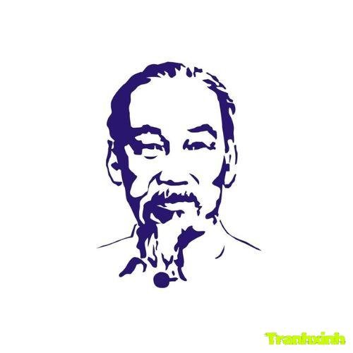 tranh tô màu bác hồ 7