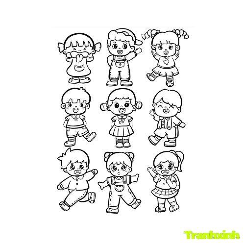 tranh tô màu bạn trai bạn gái 30