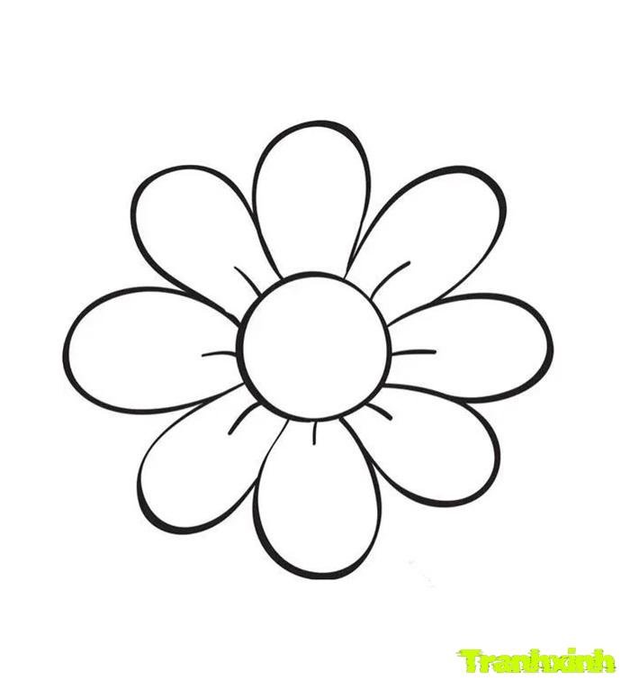 tranh tô màu bông hoa 31