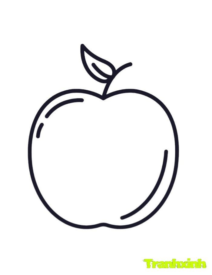 tranh tô màu các loại quả 14