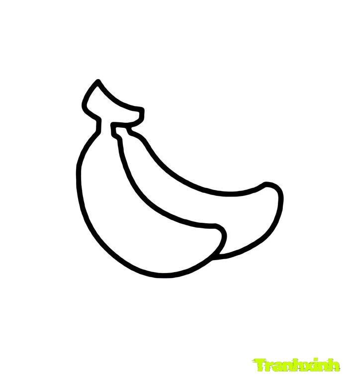 tranh tô màu các loại quả 3