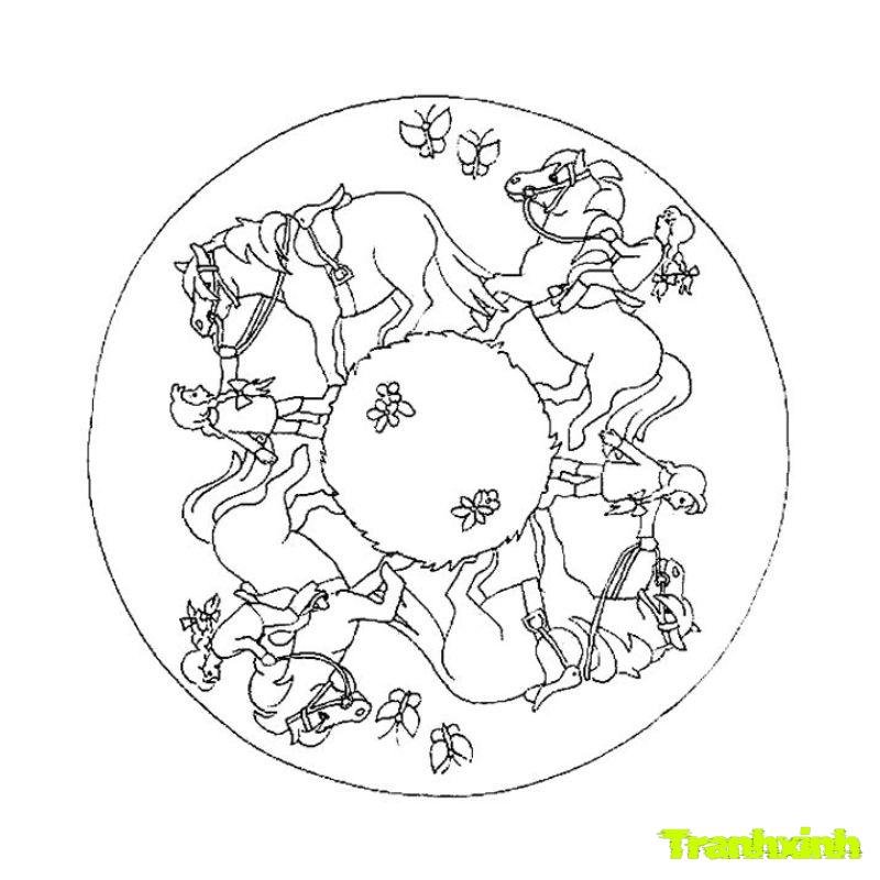 tranh tô màu các mùa trong năm hà nội