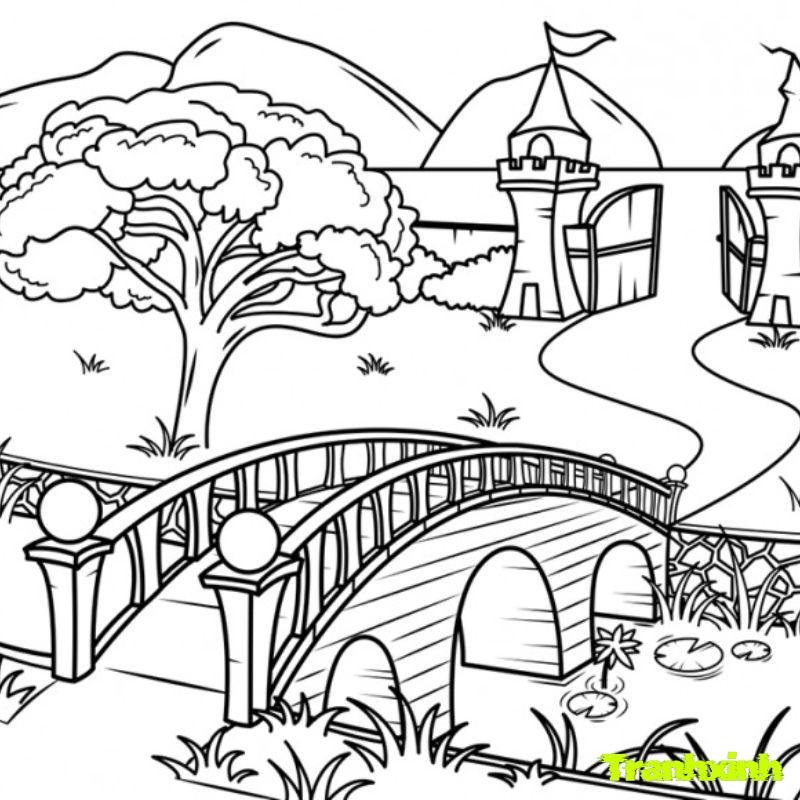 tranh tô màu các mùa trong năm lớp 5