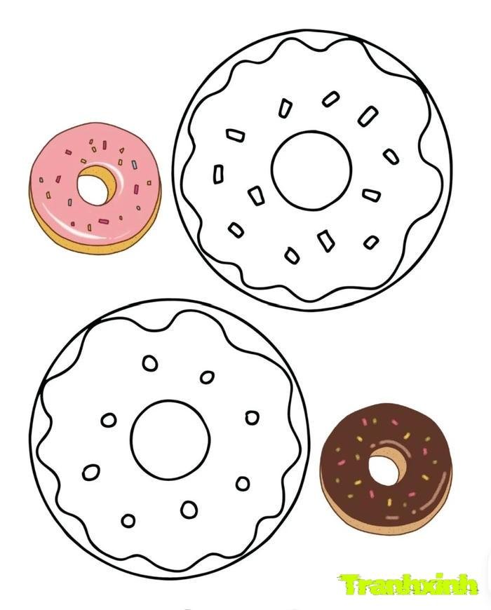 tranh tô màu các nhóm thực phẩm cho bé 17