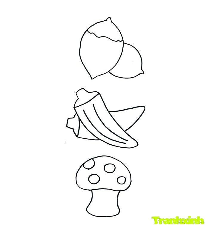 tranh tô màu các nhóm thực phẩm cho bé 28