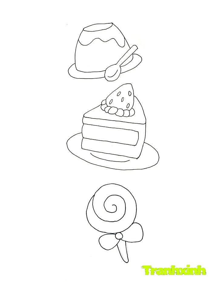 tranh tô màu các nhóm thực phẩm cho bé 30