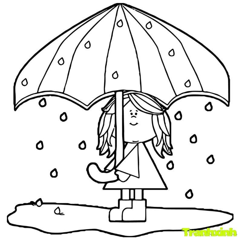 tranh to mau troi mua