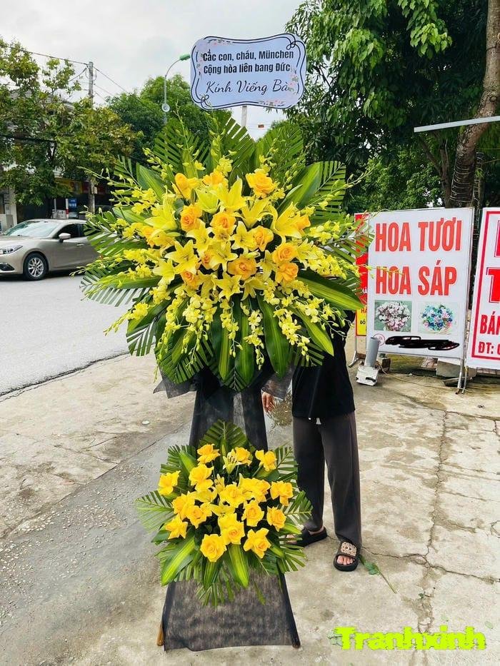 vòng hoa tang đẹp