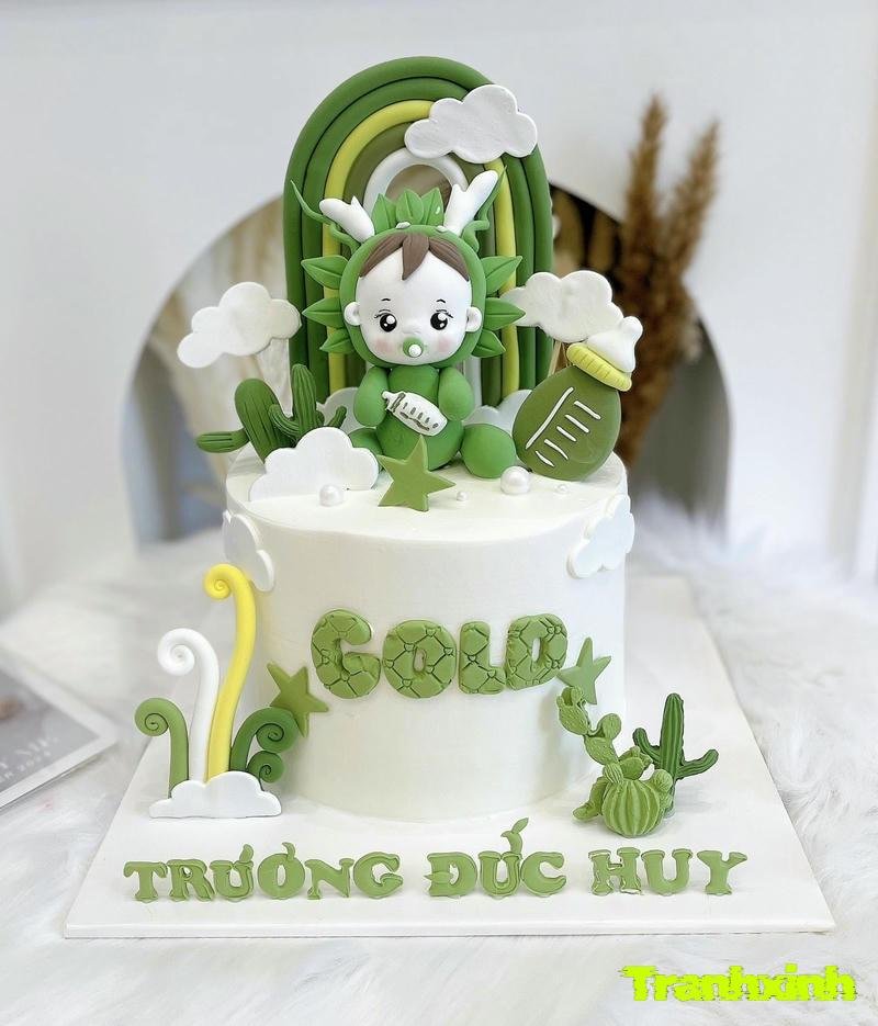 ý tưởng trang trí bánh kem