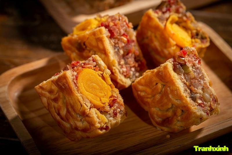 ý tưởng trang trí bánh trung thu