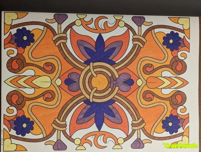 Trang trí hình chữ nhật concept châu Âu