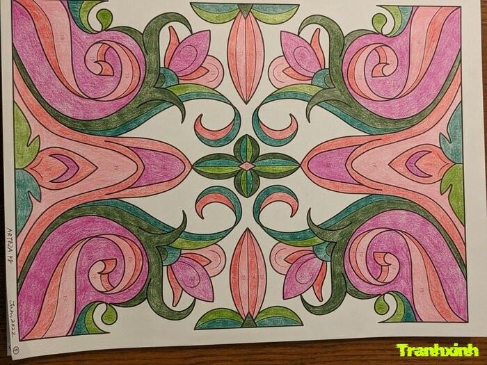 Trang trí hình chữ nhật đẹp tinh tế