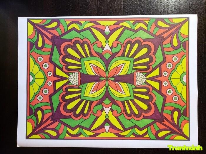 Trang trí hình chữ nhật nghệ thuật ánh sáng