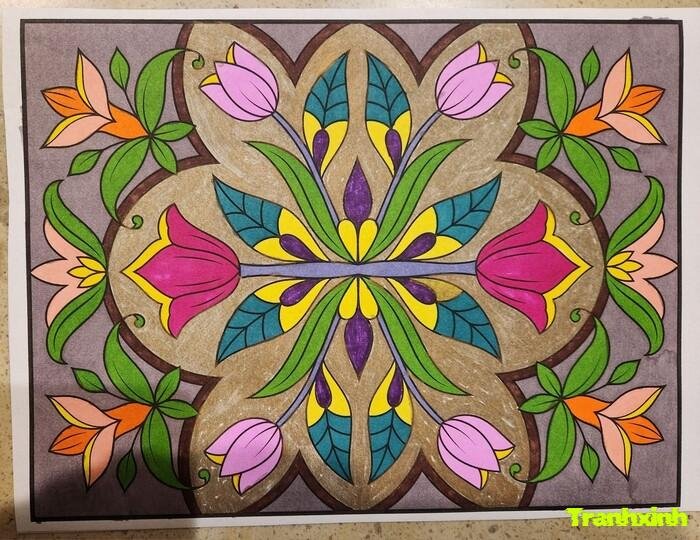 Trang trí hình chữ nhật phong cách hiện đại