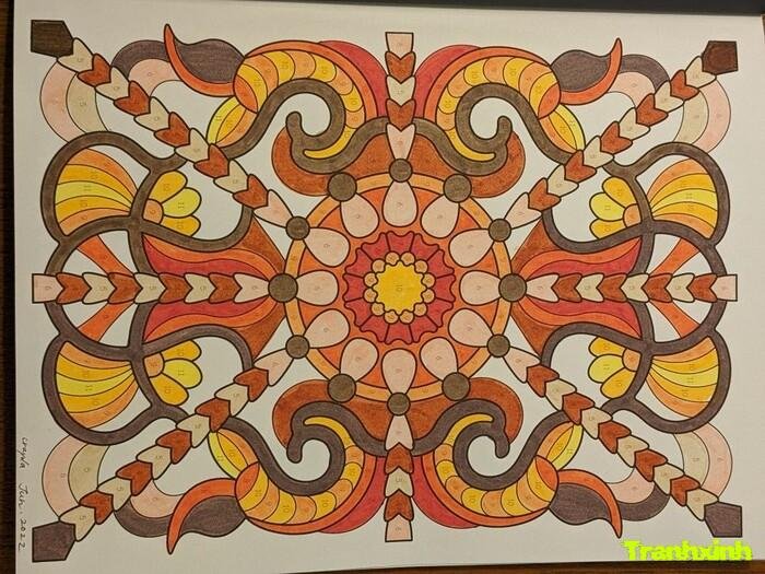 Trang trí hình chữ nhật phong cách luxury