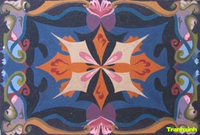 Trang trí hình chữ nhật thiết kế độc đáo