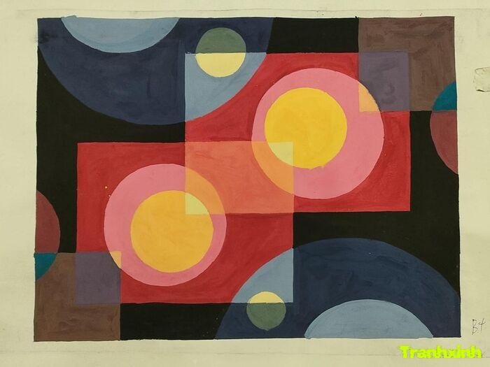 Trang trí hình chữ nhật thiết kế sáng tạo