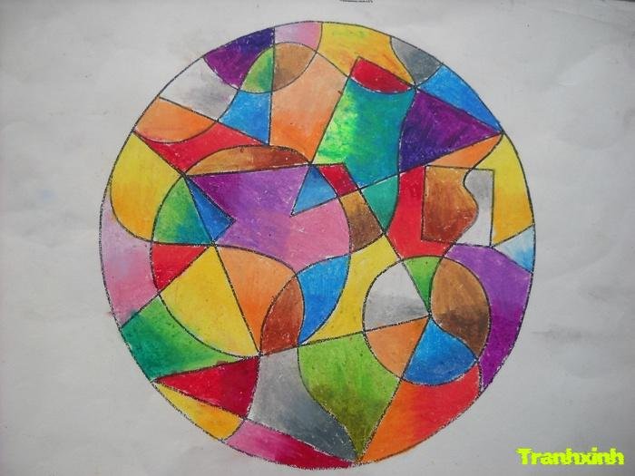 Trang trí hình tròn nghệ thuật ánh sáng