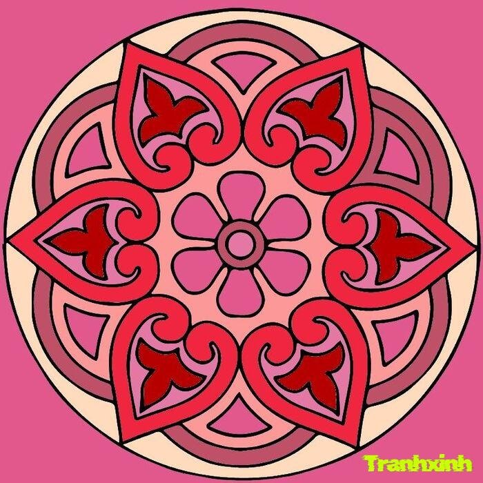 Trang trí hình tròn sáng tạo độc đáo