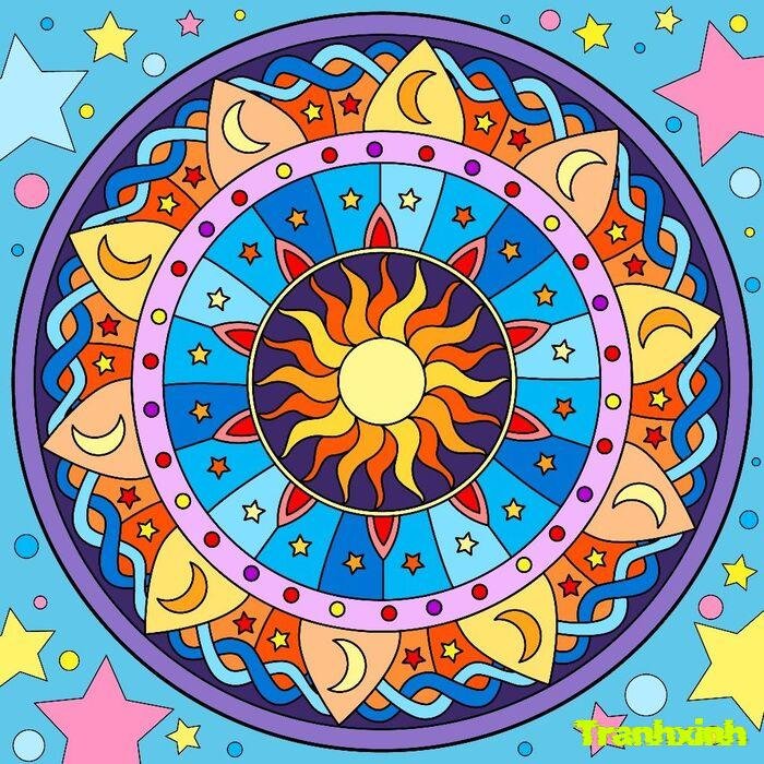 Trang trí hình tròn tối giản tinh tế