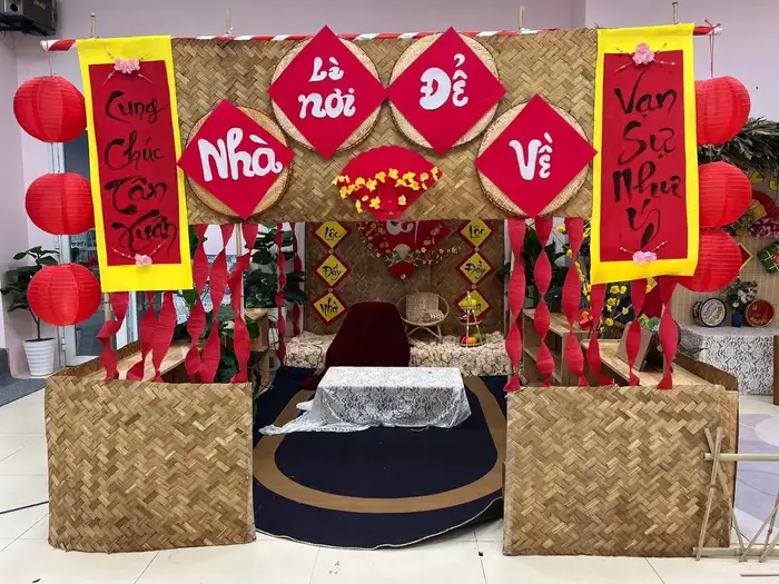 Trang trí trại sáng tạo đầy cảm hứng