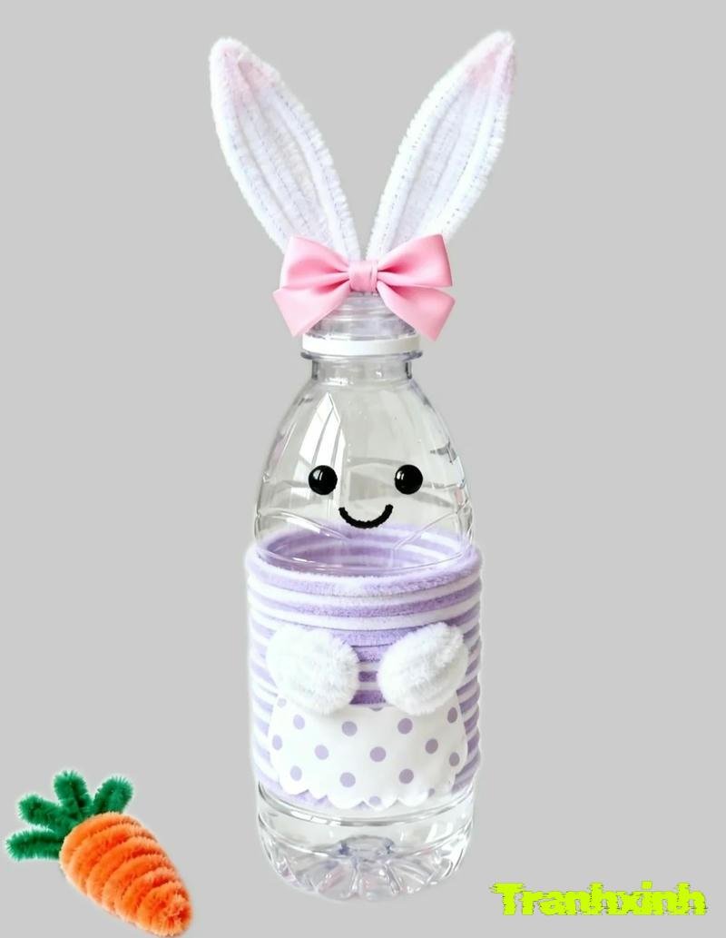 anh trang trí chai nhựa
