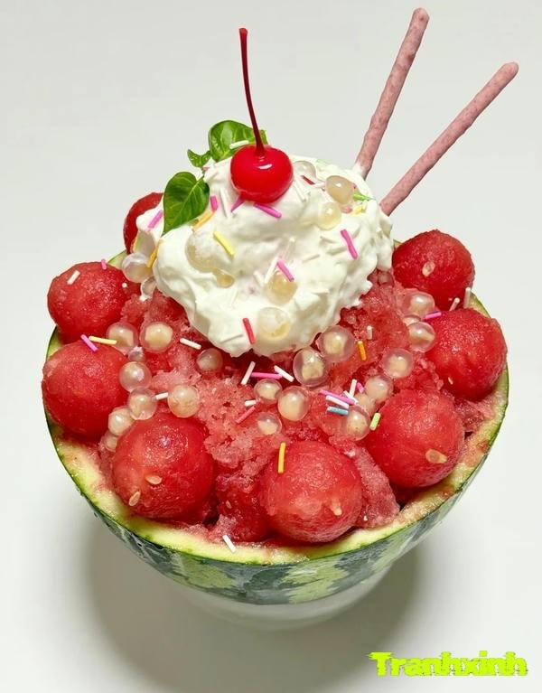 ảnh trang trí dưa hấu