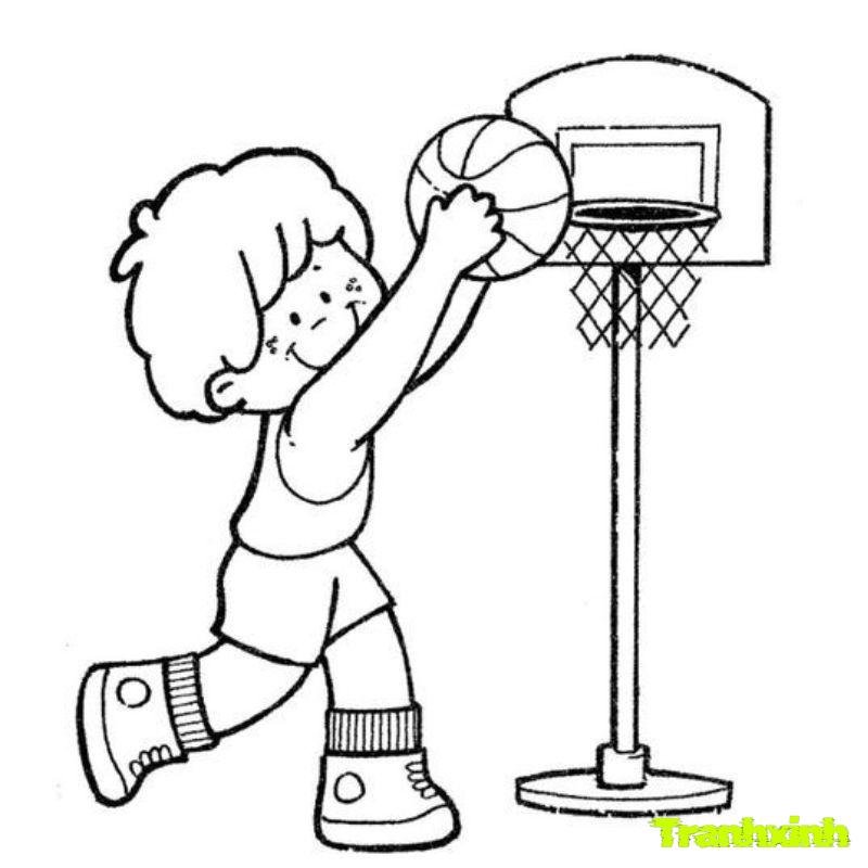 anh tranh tô màu chủ đề bản thân