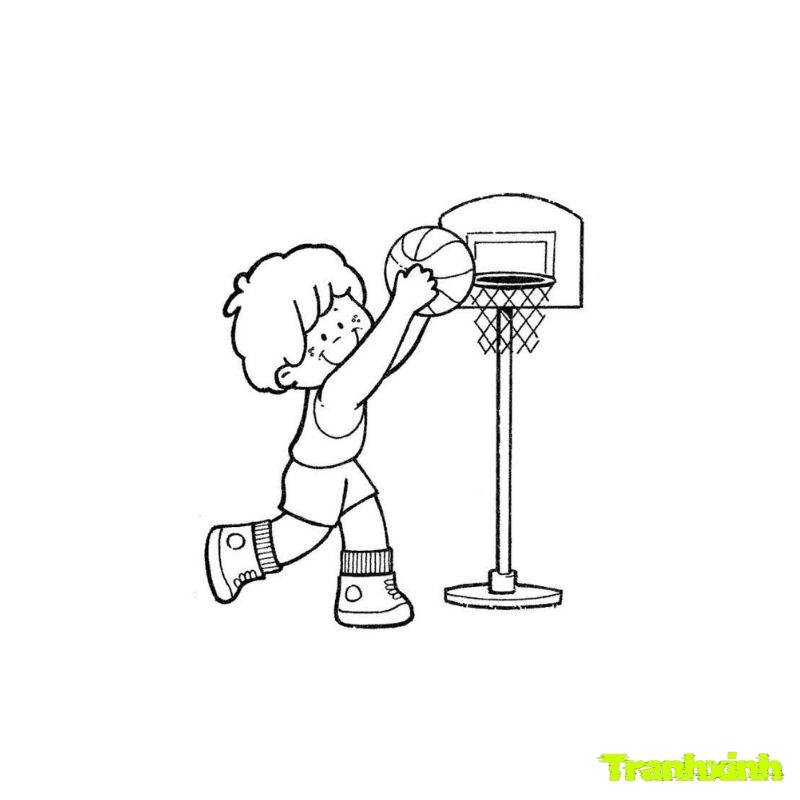 ảnh tranh tô màu chủ đề bản thân