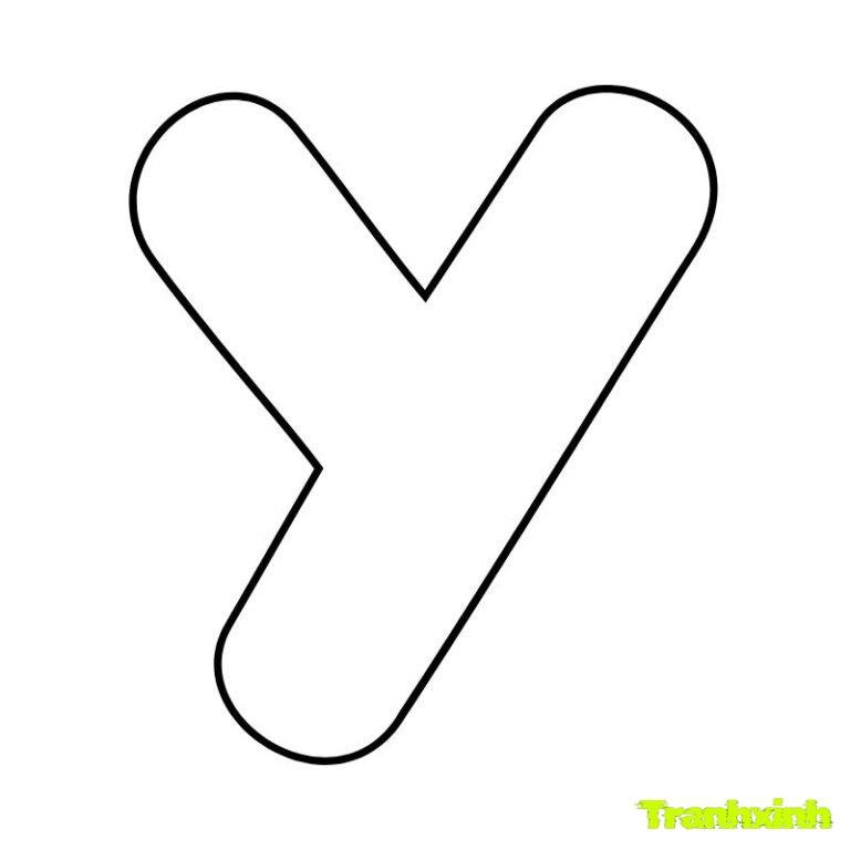 Tranh tô màu chữ cái tiếng Việt cho bé học mà chơi