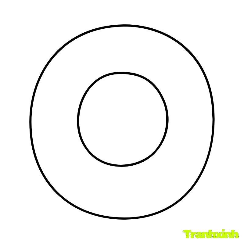 bảng chữ cái tô màu cho bé