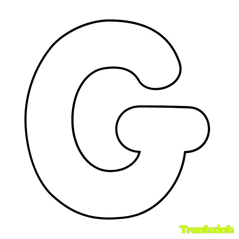 bảng chữ cái tô màu