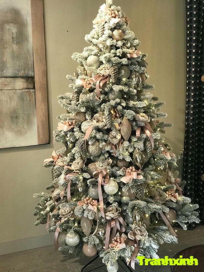 cách làm cây thông noel bằng giấy