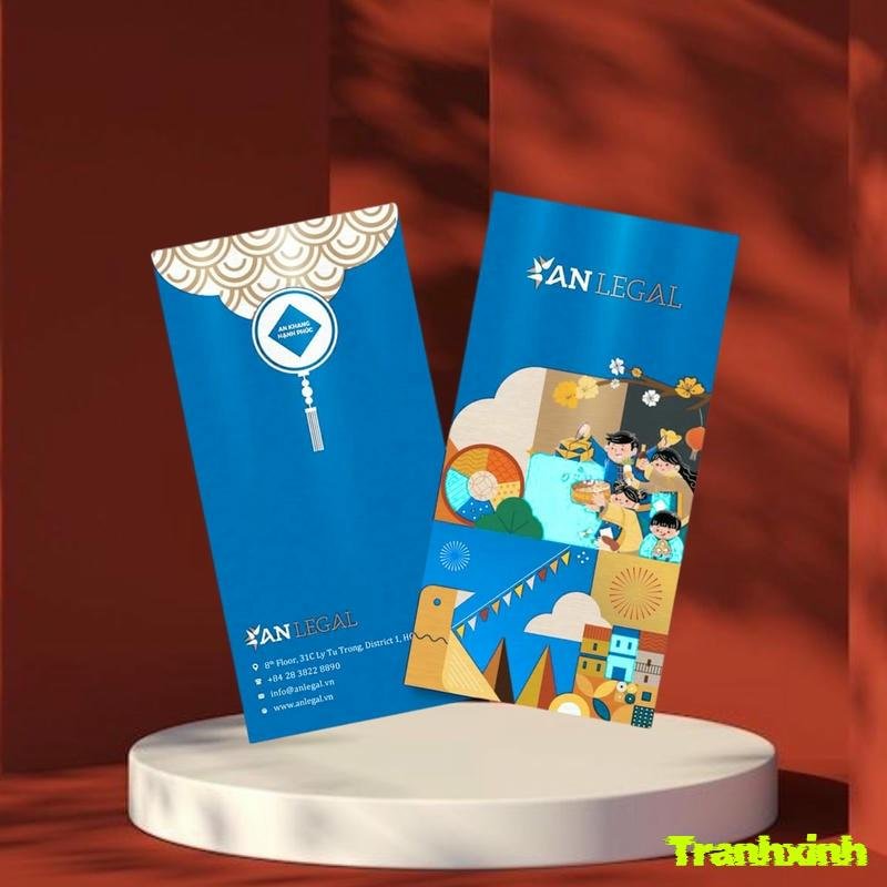 cách làm lồng đèn bằng bao lì xì