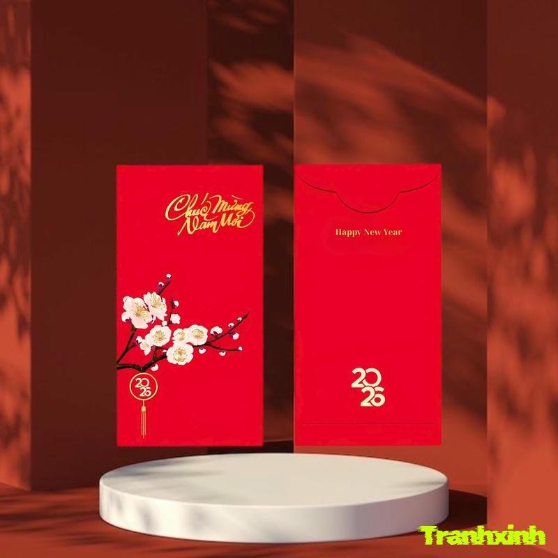 cách trang trí bao lì xì đơn giản