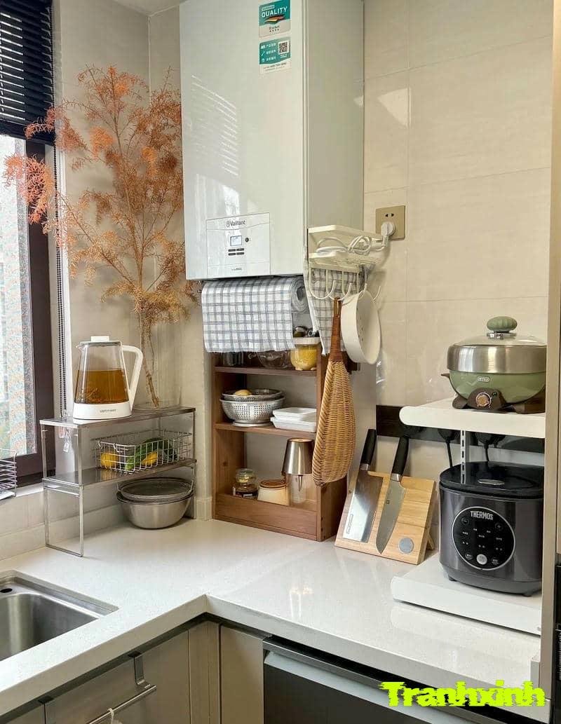 cách trang trí nhà bếp đơn giản mà đẹp