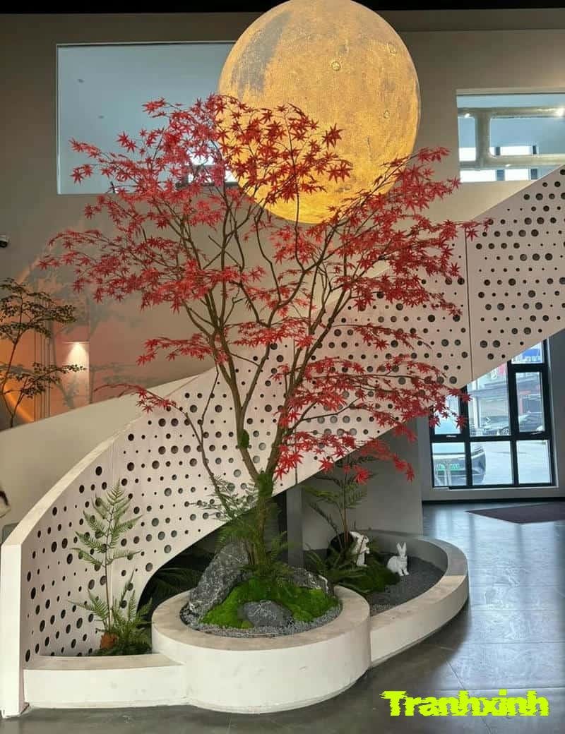 cây giả trang trí nội thất