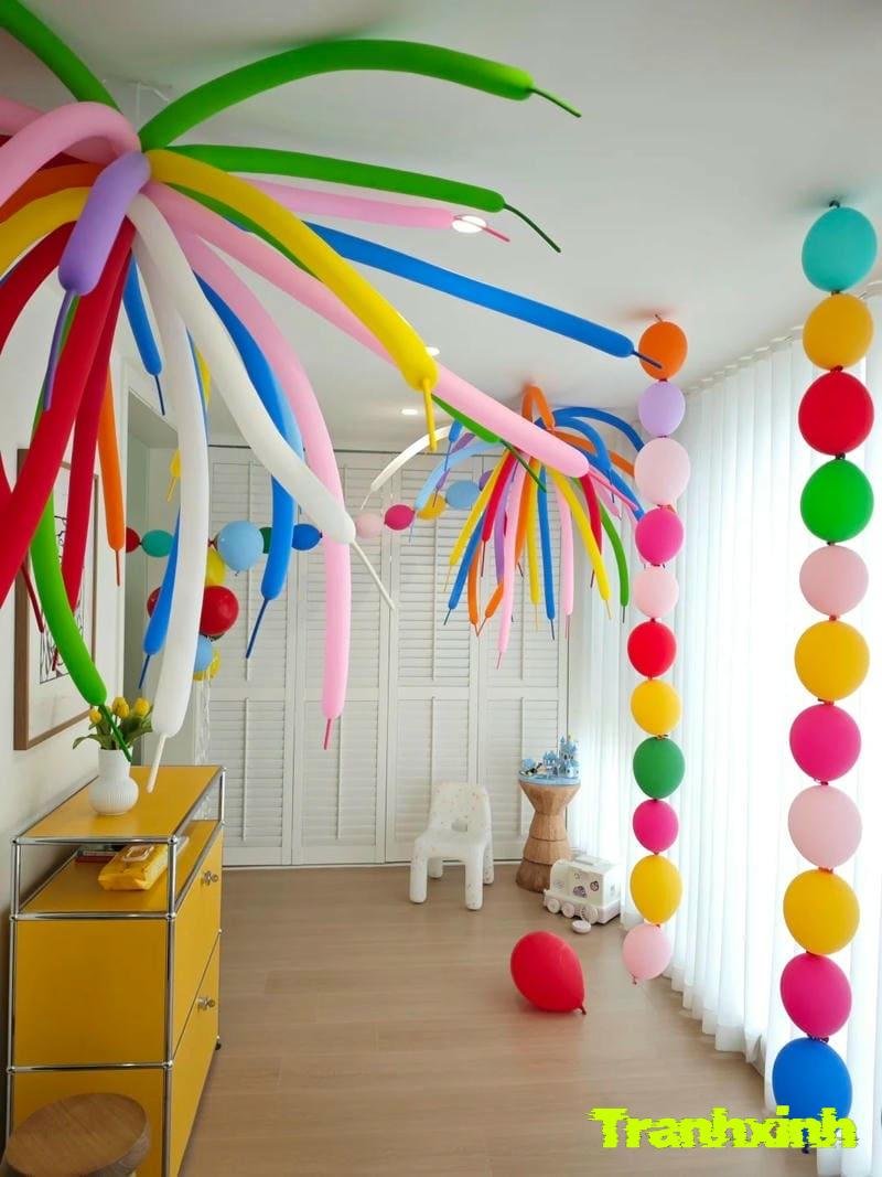 cổng bóng bay khai trương