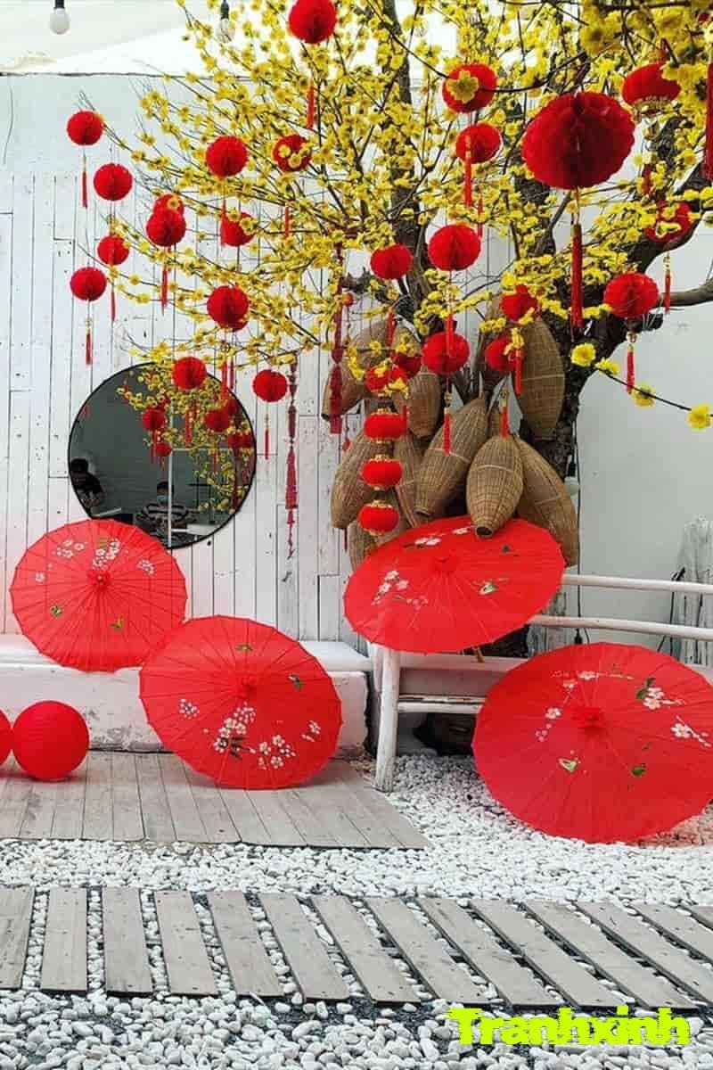 đồ trang trí cây mai