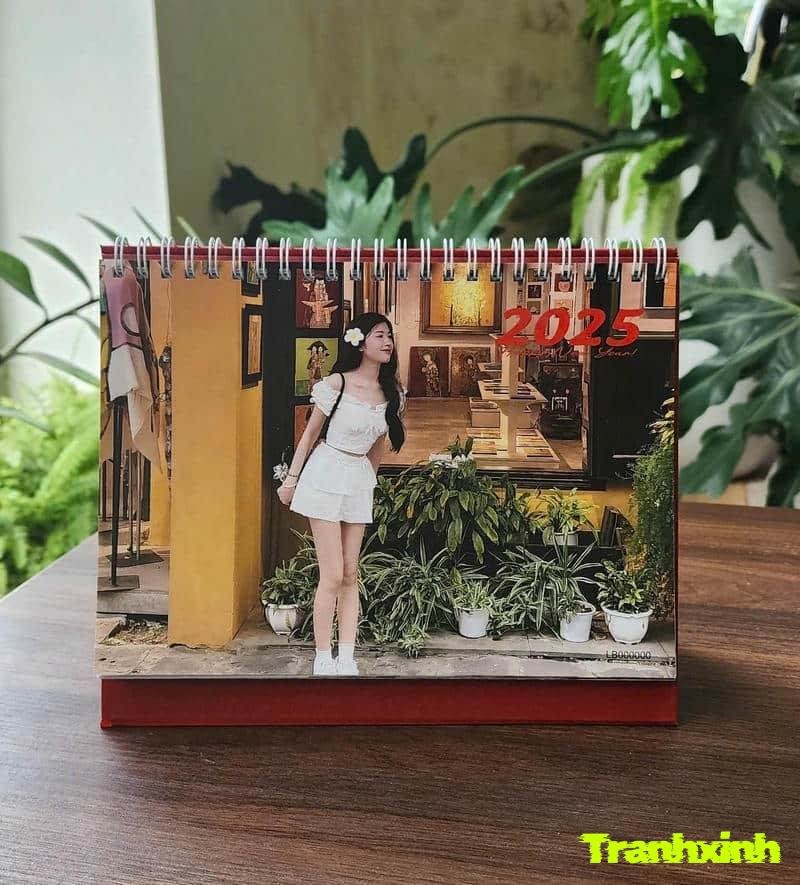 hình ảnh trang trí bìa lịch treo tường