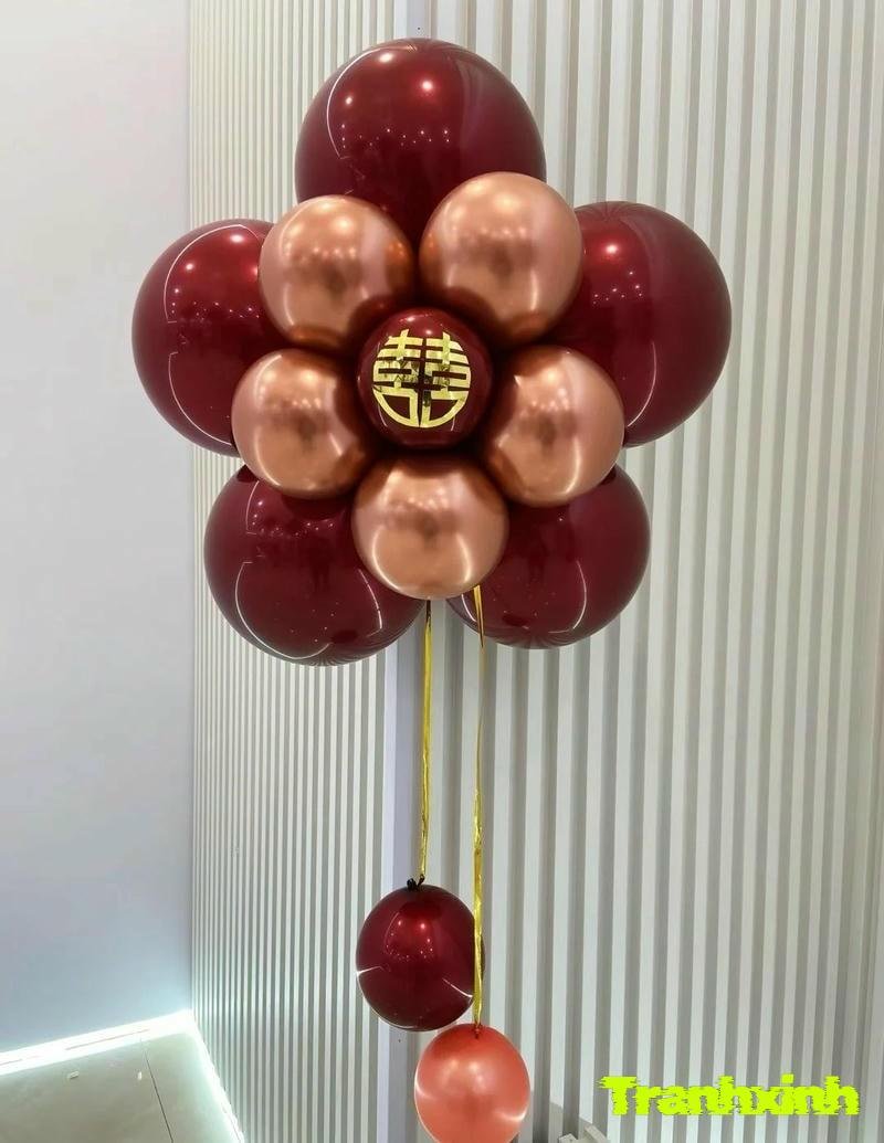 hinh ảnh trang trí bóng bay