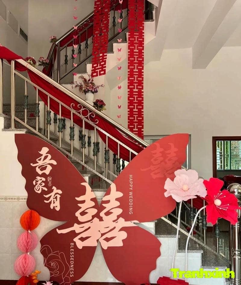 hinh anh trang trí cầu thang đẹp