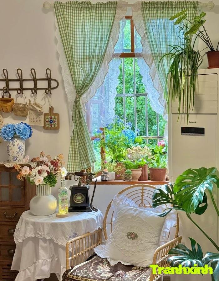 hinh anh trang trí cửa sổ