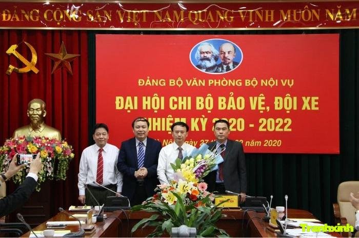 hinh anh trang trí đại hội chi bộ