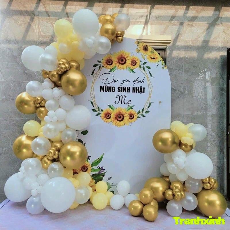 hình trang trí bóng bay