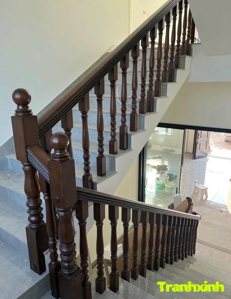 hinh trang trí cầu thang đẹp