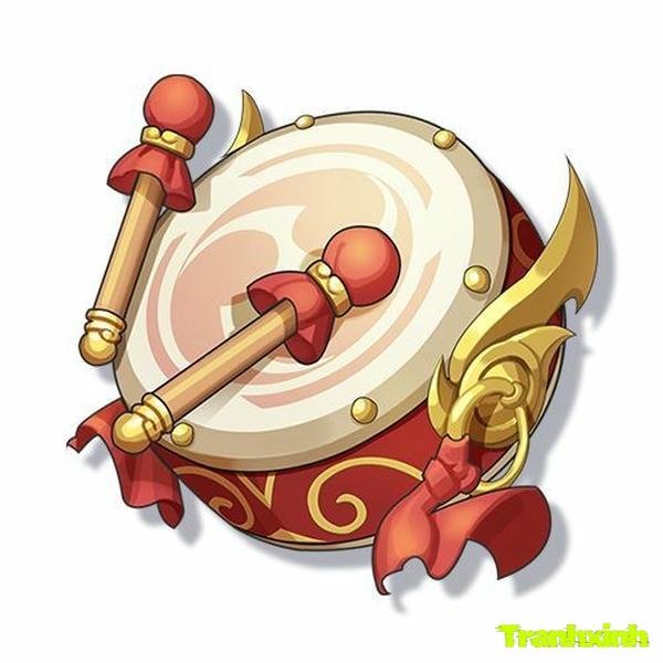 hình trang trí dùi trống khai giảng